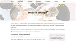 Desktop Screenshot of jobsinletting.com